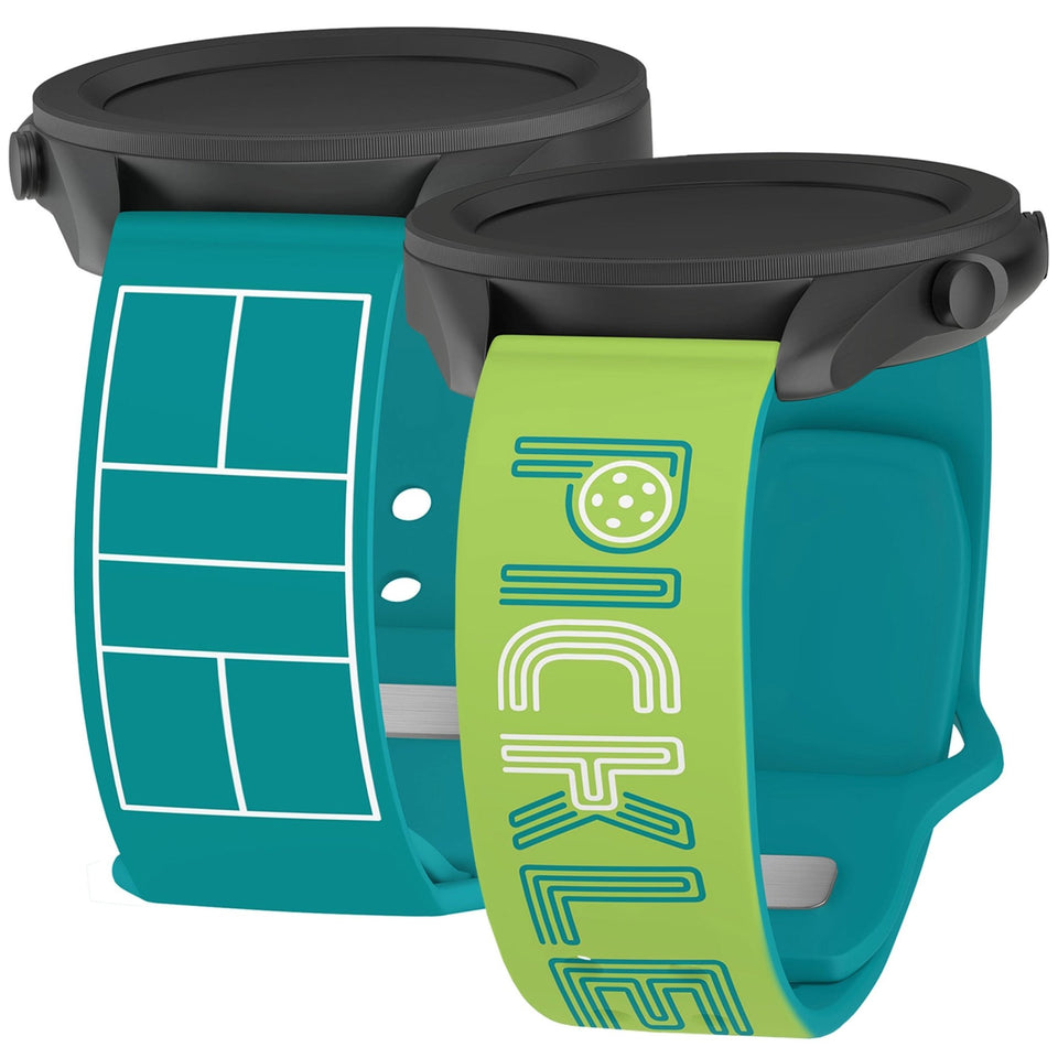 Pickleball HD Watchband for Samsung, Garmin, Fossil, and More - Wear with style