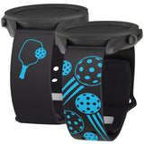 Pickleball HD Watchband for Samsung, Garmin, Fossil, and More - Wear with style