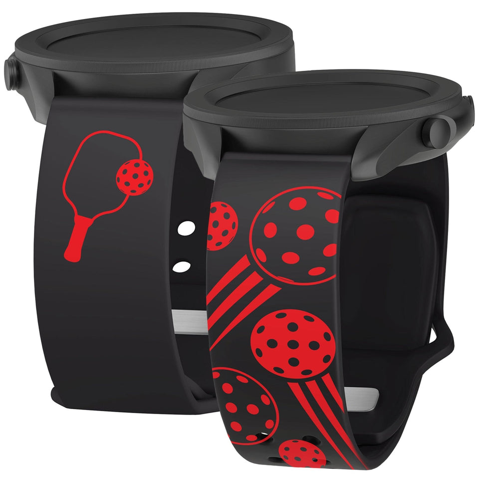Pickleball HD Watchband for Samsung, Garmin, Fossil, and More - Wear with style