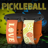Pickleball HD Watchband for Samsung, Garmin, Fossil, and More - Wear with style