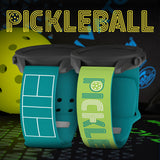 Pickleball HD Watchband for Samsung, Garmin, Fossil, and More - Wear with style