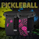 Pickleball HD Watchband for Samsung, Garmin, Fossil, and More - Wear with style