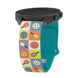 Pickleball HD Watchband for Samsung, Garmin, Fossil, and More - Wear with style