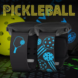 Pickleball HD Watchband for Samsung, Garmin, Fossil, and More - Wear with style