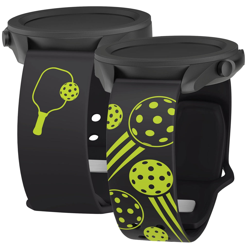 Pickleball HD Watchband for Samsung, Garmin, Fossil, and More - Wear with style