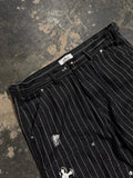 Pinstripe Patch Double Knees - Wear with style