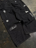 Pinstripe Patch Double Knees - Wear with style