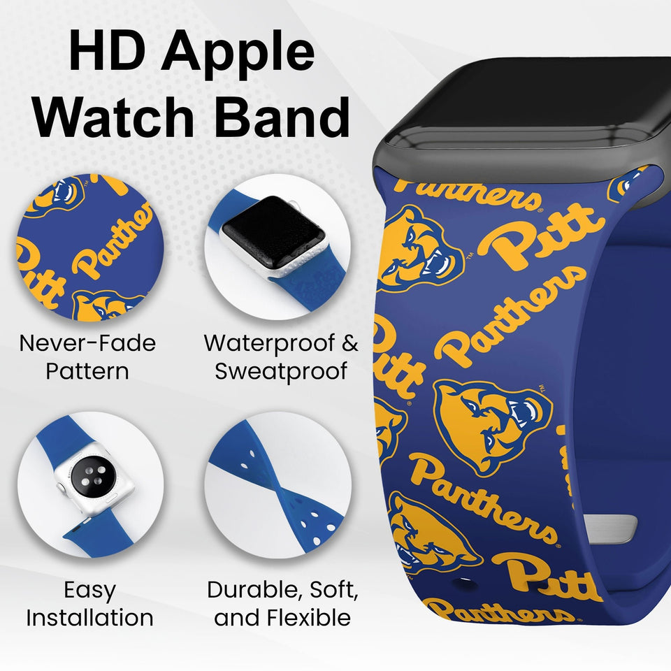Pittsburgh Panthers HD Apple Watch Band - Wear with style
