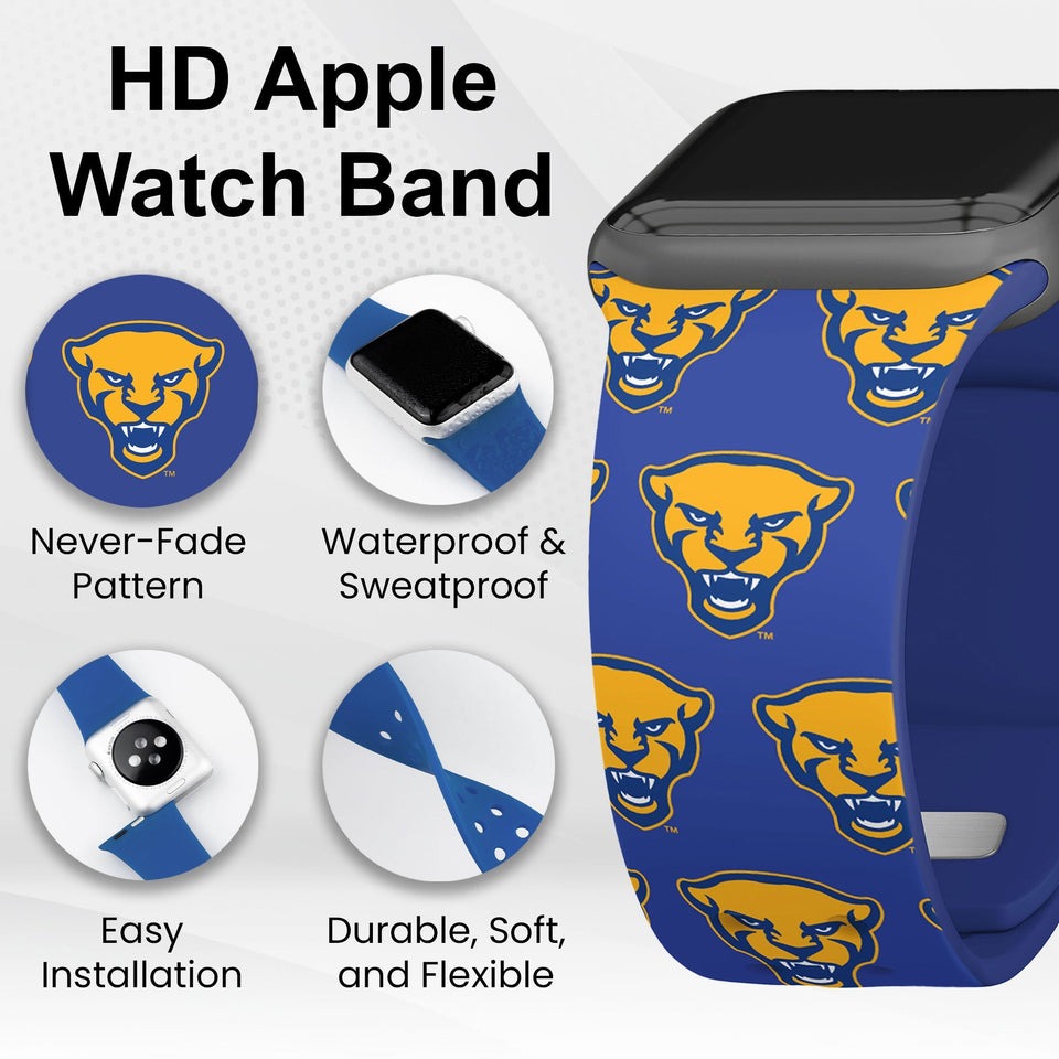 Pittsburgh Panthers HD Apple Watch Band - Wear with style