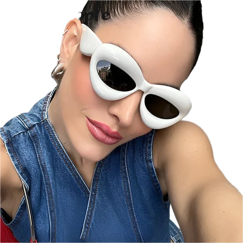 Plush women Cat Eye Sunglasses - Wear with style