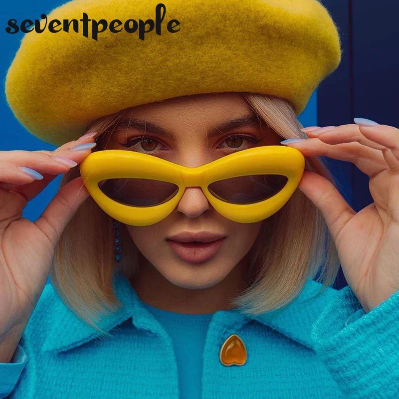 Plush women Cat Eye Sunglasses - Wear with style