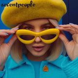 Plush women Cat Eye Sunglasses - Wear with style