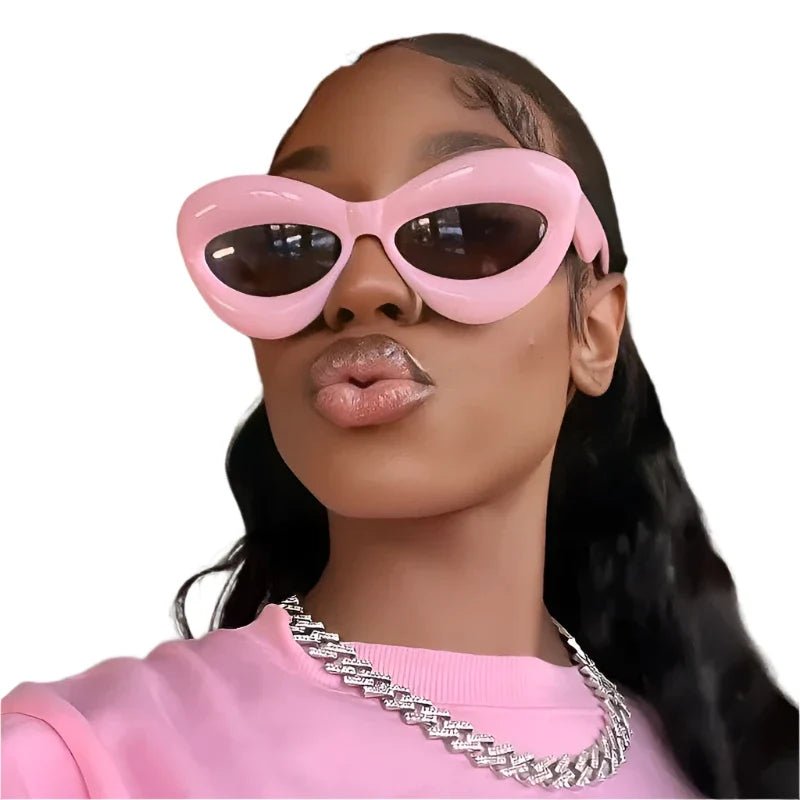Plush women Cat Eye Sunglasses - Wear with style