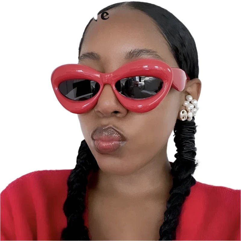 Plush women Cat Eye Sunglasses - Wear with style