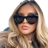 Plush women Cat Eye Sunglasses - Wear with style