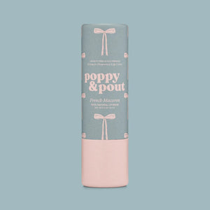 Poppy & Pout Lip Balm-French Macaron - Wear with style
