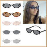 Popular Vintage Oval Sunglasses - Wear with style