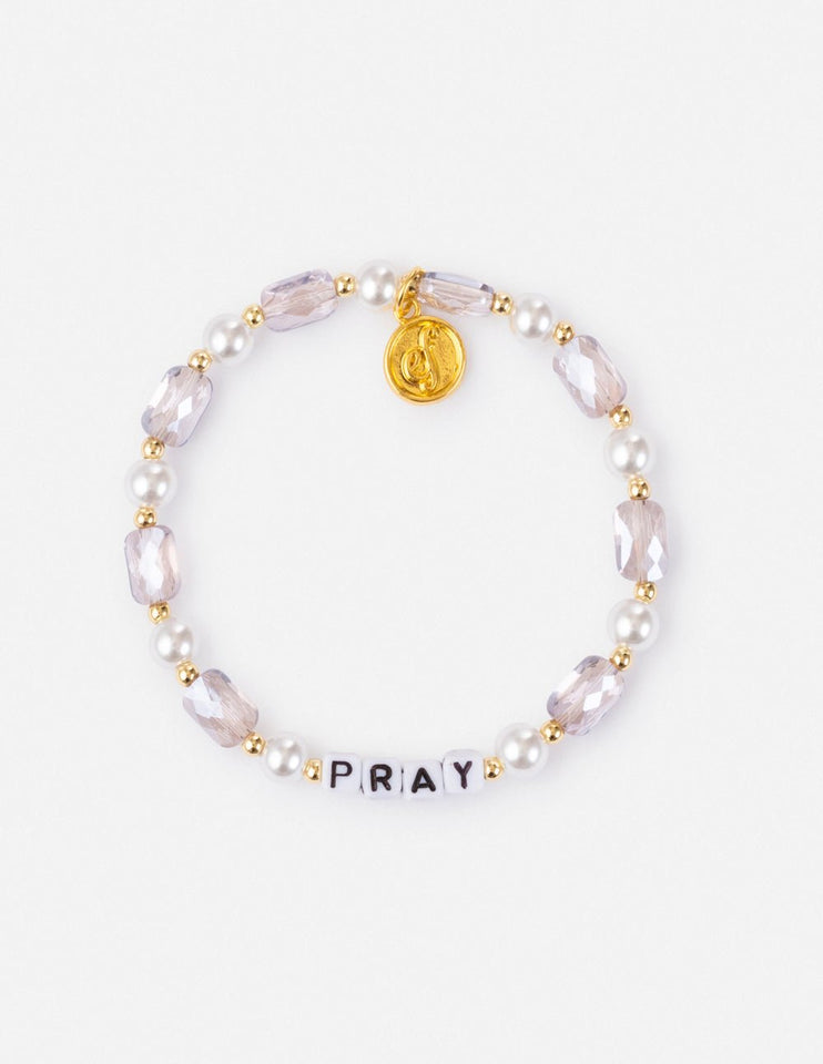 Pray Pearl Letter Bracelet - Wear with style