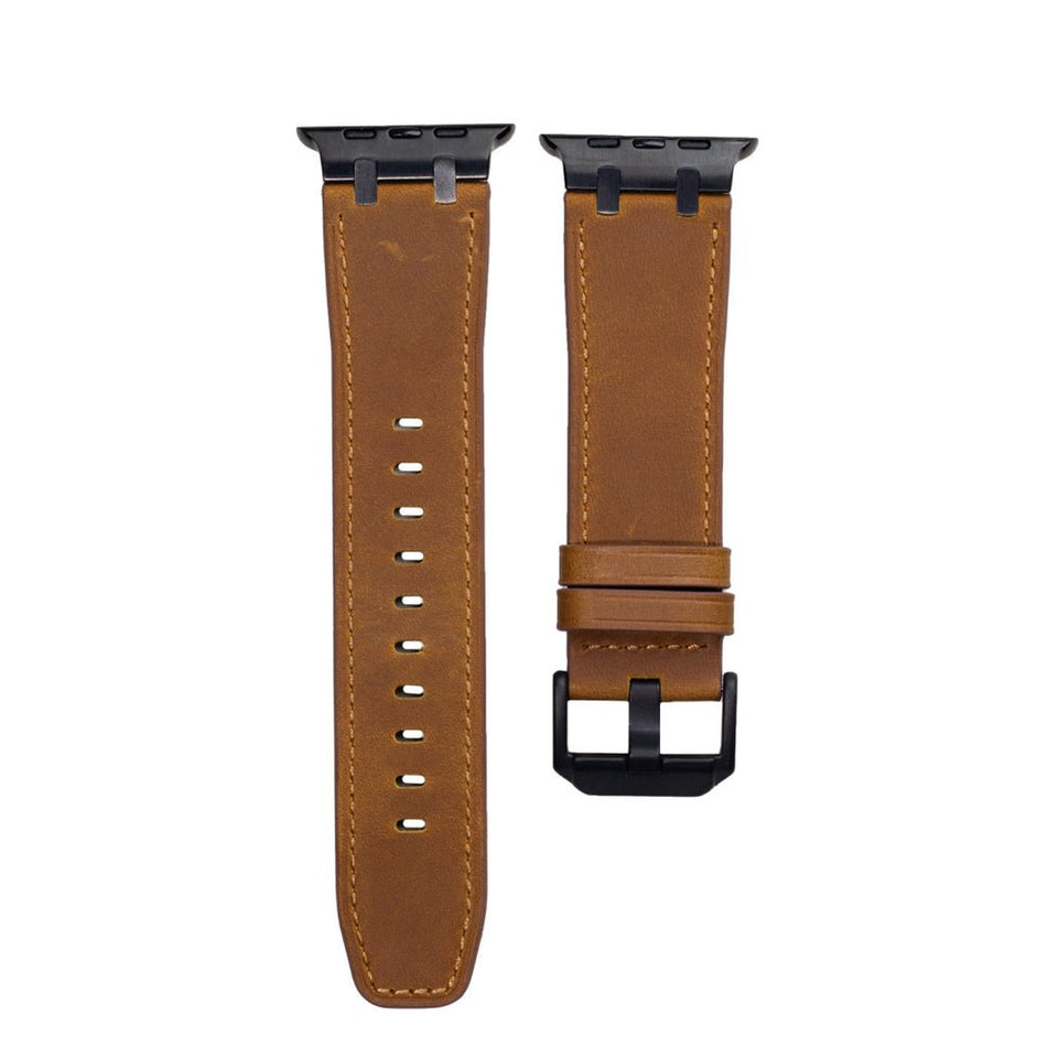 Premium AP Leather Band for Apple Watch - Vintage Design - Wear with style