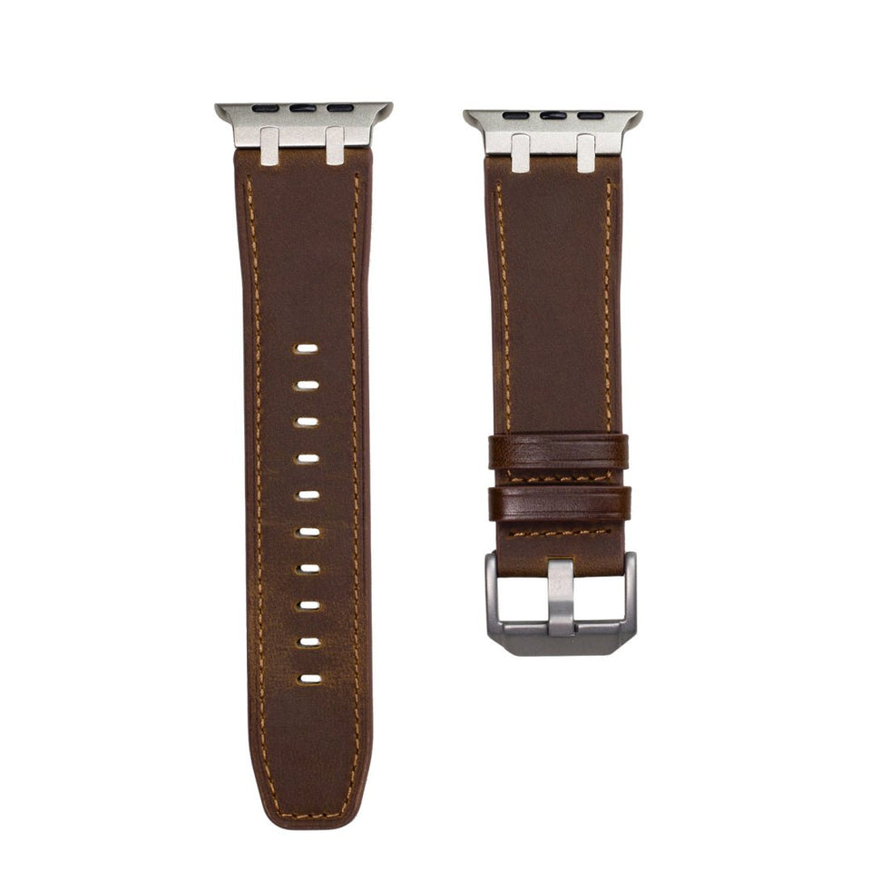 Premium AP Leather Band for Apple Watch - Vintage Design - Wear with style