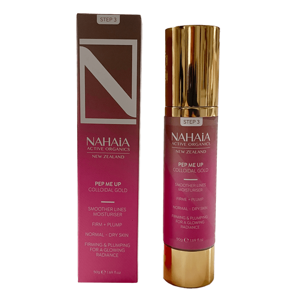 PREMIUM PEP ME UP SMOOTHER LINES MOISTURISER with colloidal gold 1.76 fl oz - Wear with style