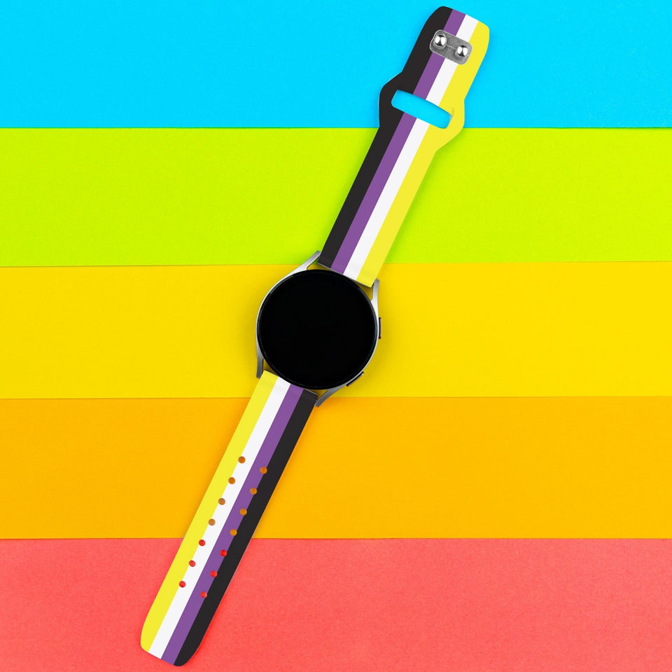 Pride HD Watchband for Samsung, Garmin, Fossil, and More for Samsung, Garmin, Fossil, and More - Wear with style