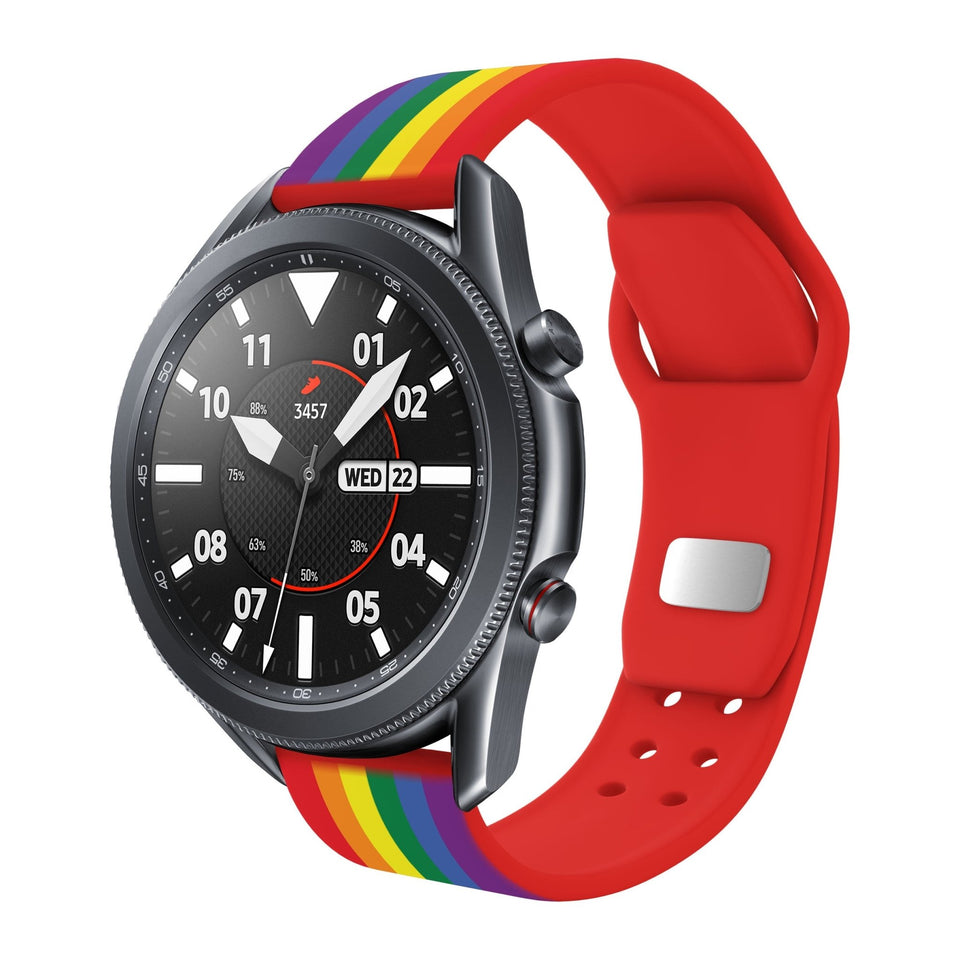 Pride HD Watchband for Samsung, Garmin, Fossil, and More for Samsung, Garmin, Fossil, and More - Wear with style