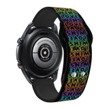 Pride HD Watchband for Samsung, Garmin, Fossil, and More for Samsung, Garmin, Fossil, and More - Wear with style