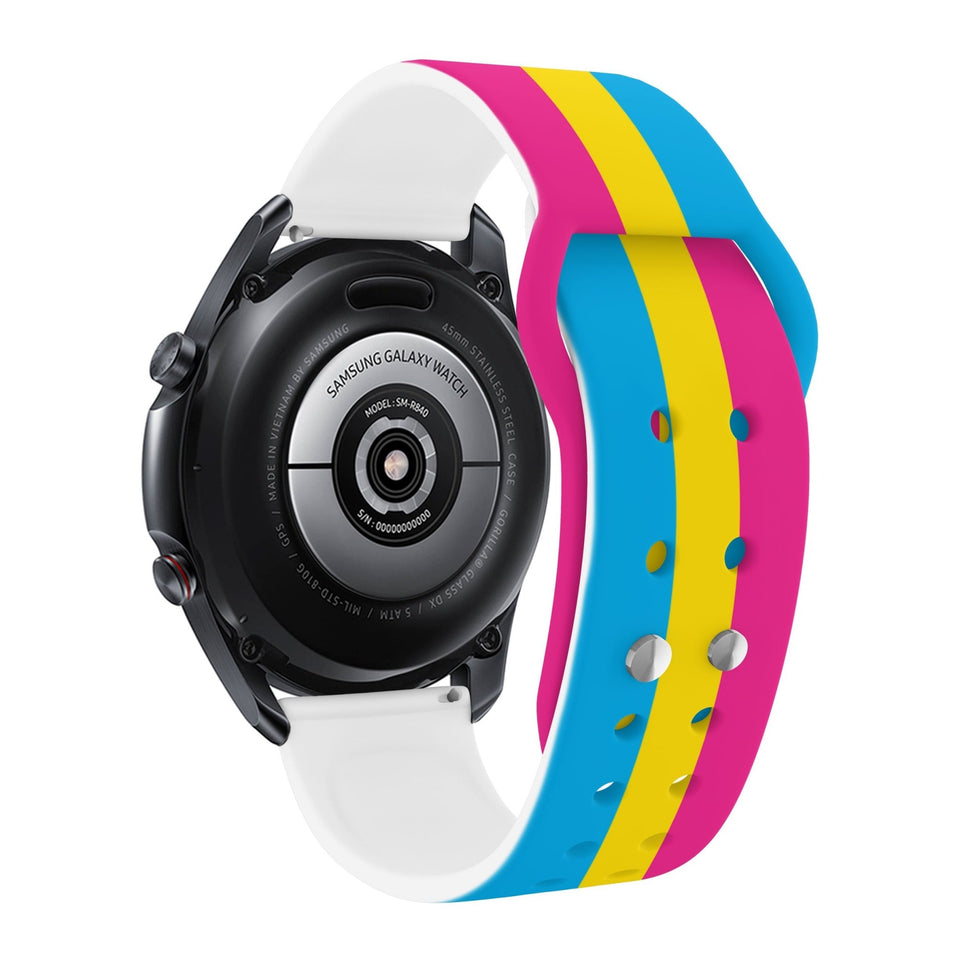 Pride HD Watchband for Samsung, Garmin, Fossil, and More for Samsung, Garmin, Fossil, and More - Wear with style