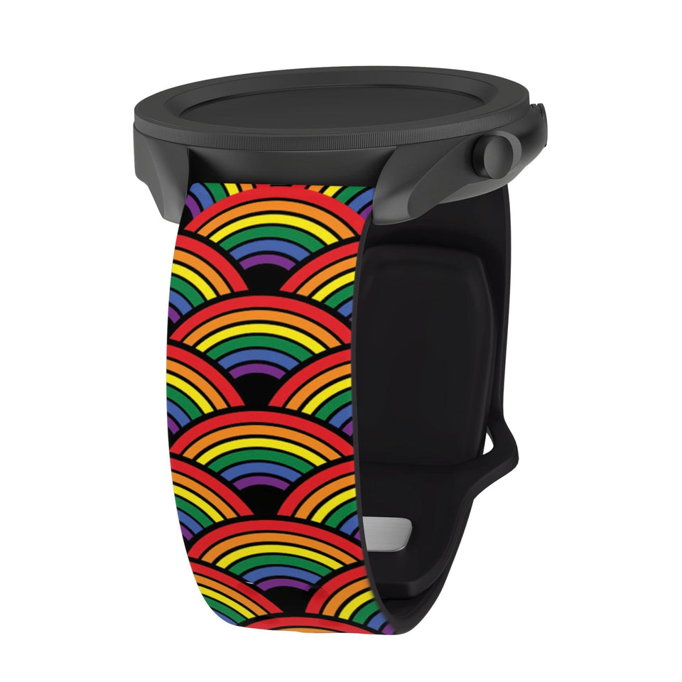 Pride HD Watchband for Samsung, Garmin, Fossil, and More for Samsung, Garmin, Fossil, and More - Wear with style