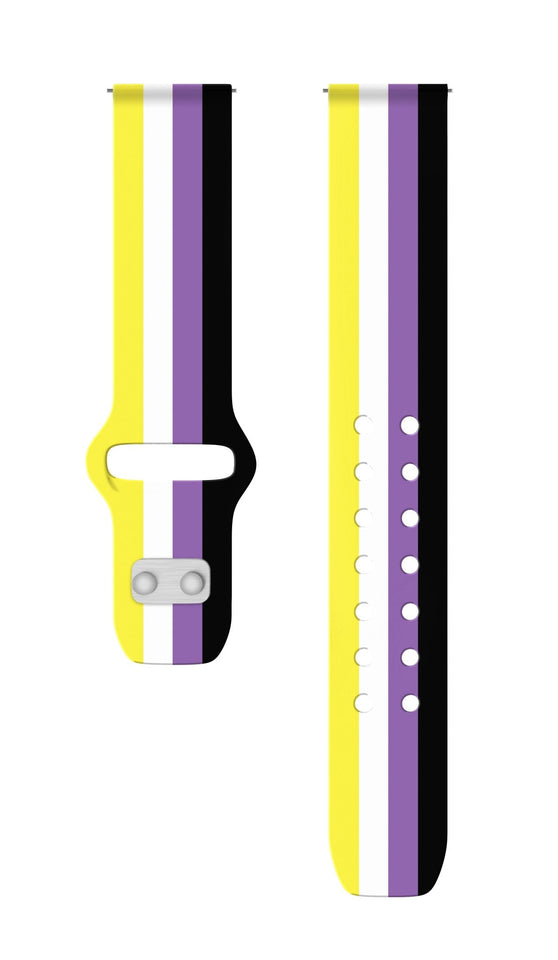 Pride HD Watchband for Samsung, Garmin, Fossil, and More for Samsung, Garmin, Fossil, and More - Wear with style