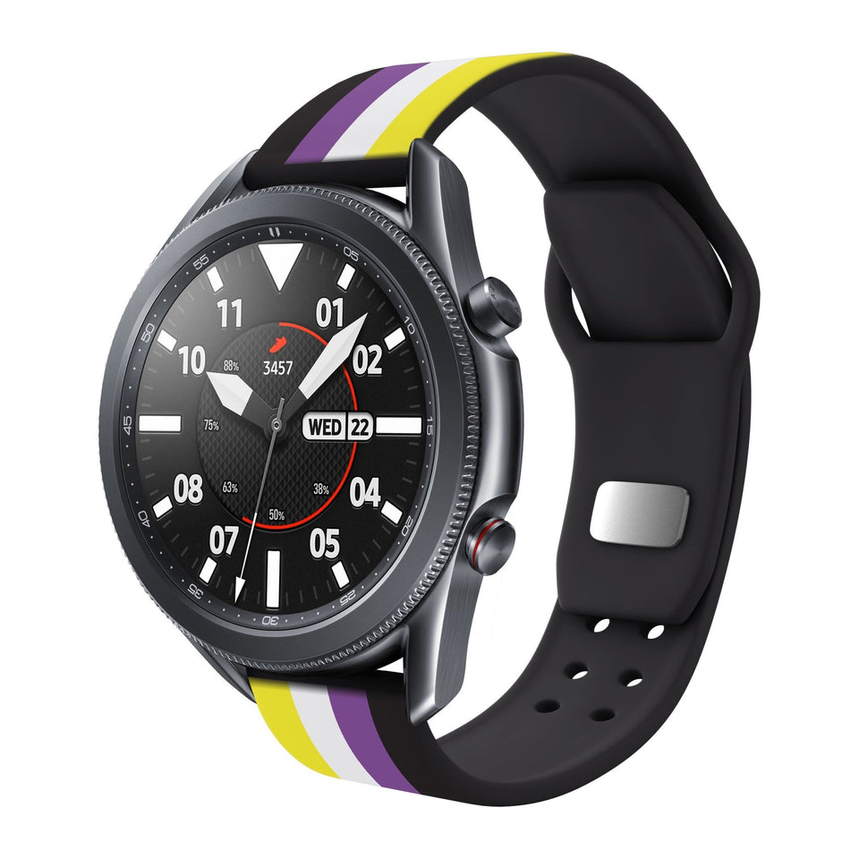 Pride HD Watchband for Samsung, Garmin, Fossil, and More for Samsung, Garmin, Fossil, and More - Wear with style
