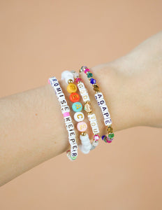 Promise Keeper Letter Bracelet - Wear with style