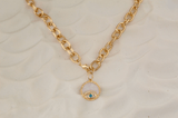 Protection Talisman Oval Link Necklace - Wear with style