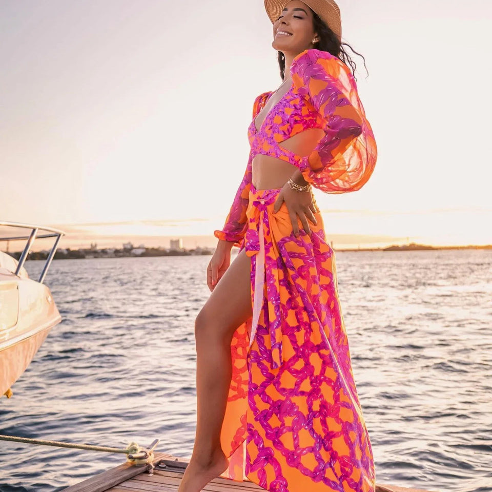 Puffer puff two piece swimsuit - Wear with style