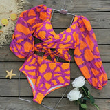 Puffer puff two piece swimsuit - Wear with style