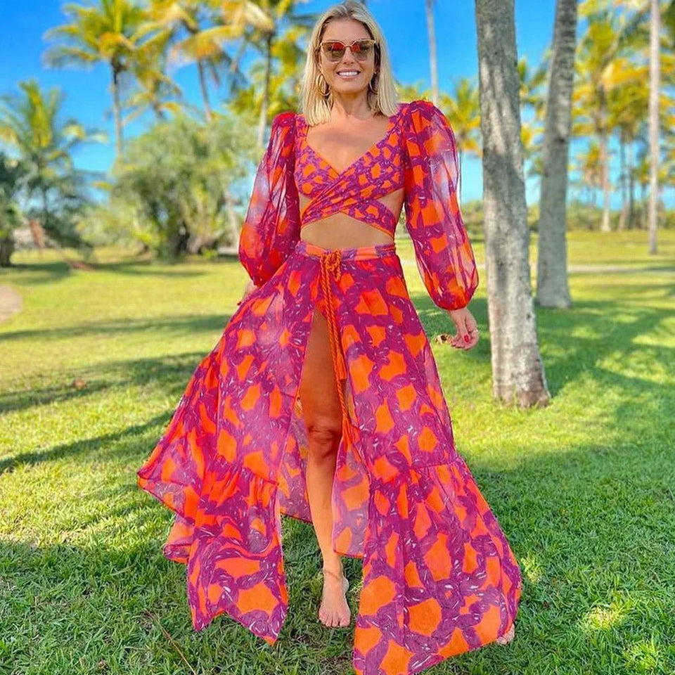 Puffer puff two piece swimsuit - Wear with style