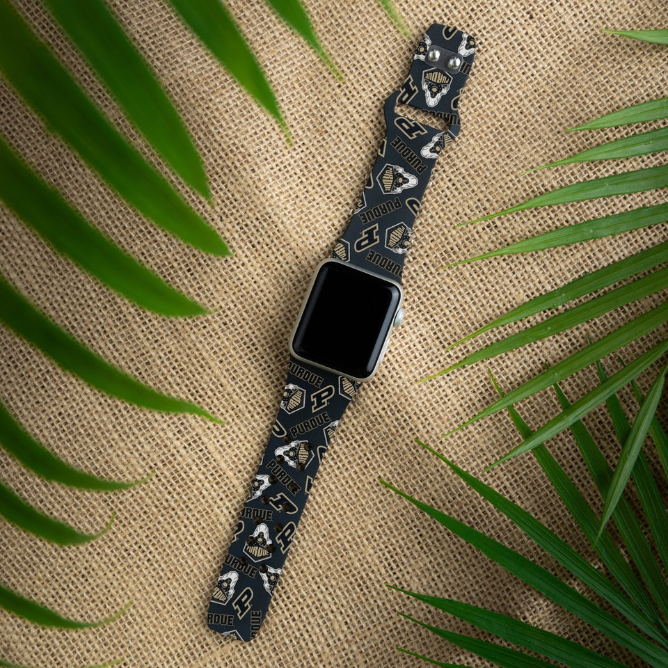 Purdue Boilermakers HD Apple Watch Band - Wear with style