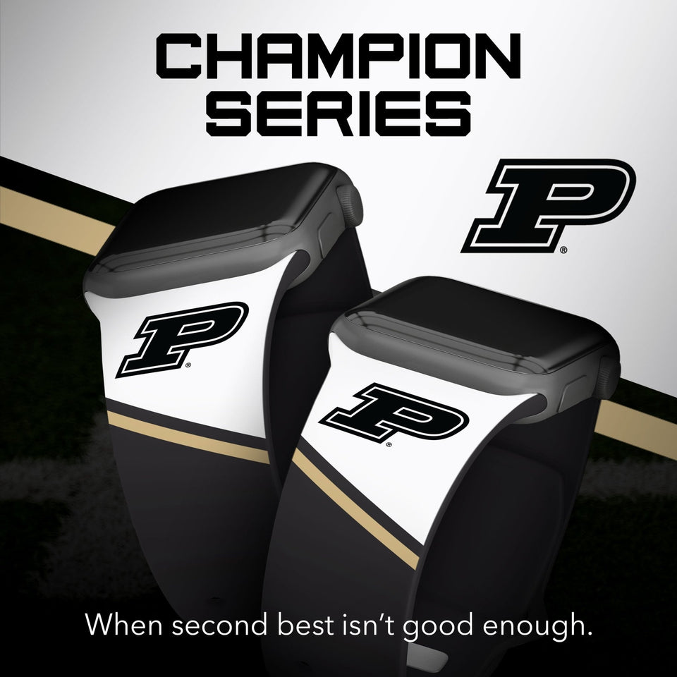 Purdue Boilermakers HD Apple Watch Band - Wear with style