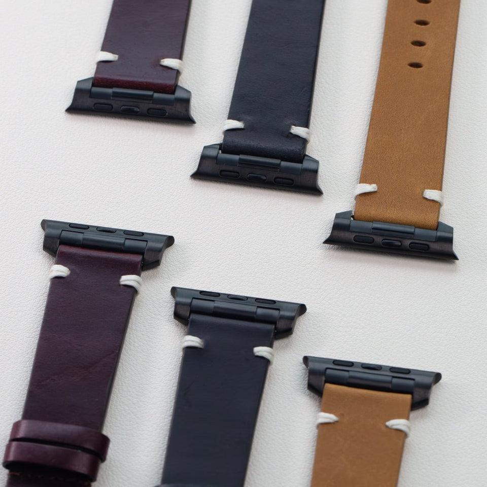 Quick - Release Genuine Leather Band T02 for Apple Watch - Wear with style