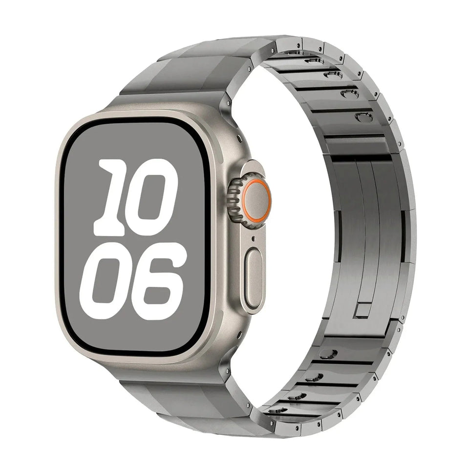 Quick - Release Stainless Steel Strap for Apple Watch - Wear with style