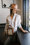 Rattan Bag - Wear with style