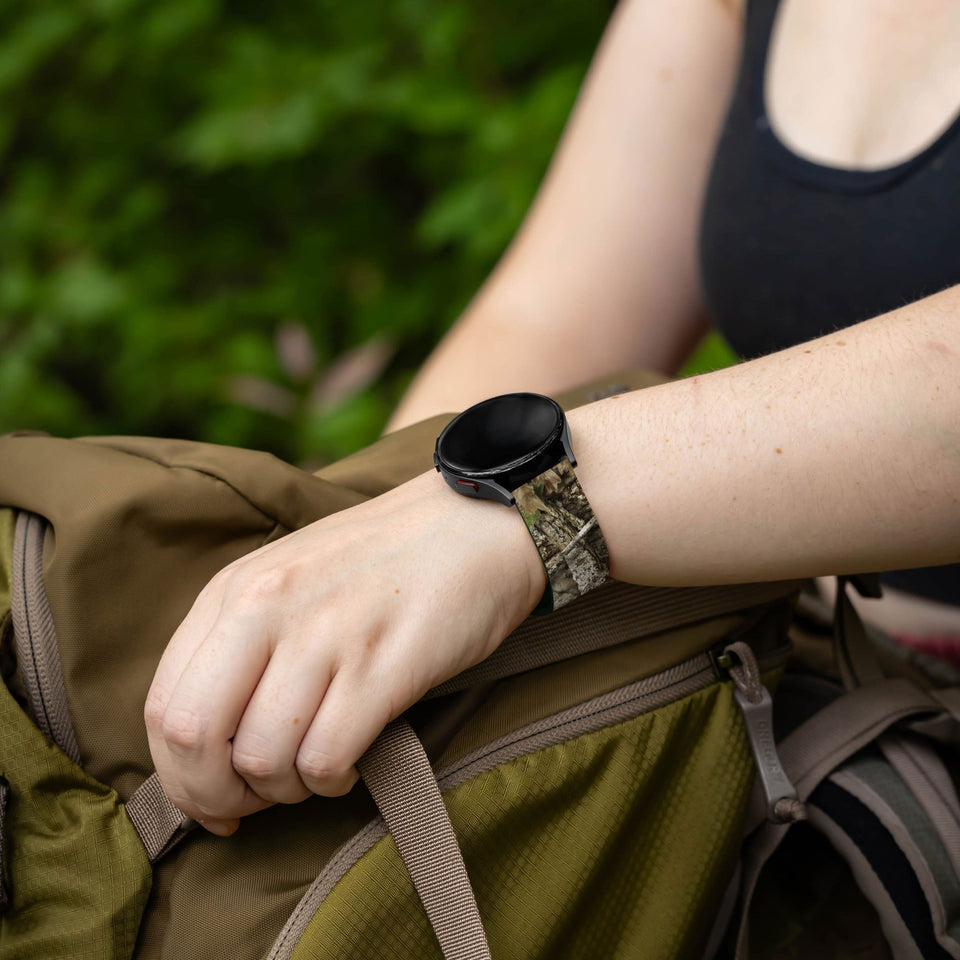 Realtree APX HD Watchband for Samsung, Garmin, Fossil, and More - Wear with style