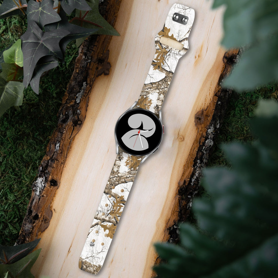 Realtree Edge HD Watchband for Samsung, Garmin, Fossil, and More for Samsung, Garmin, Fossil, and More - Wear with style