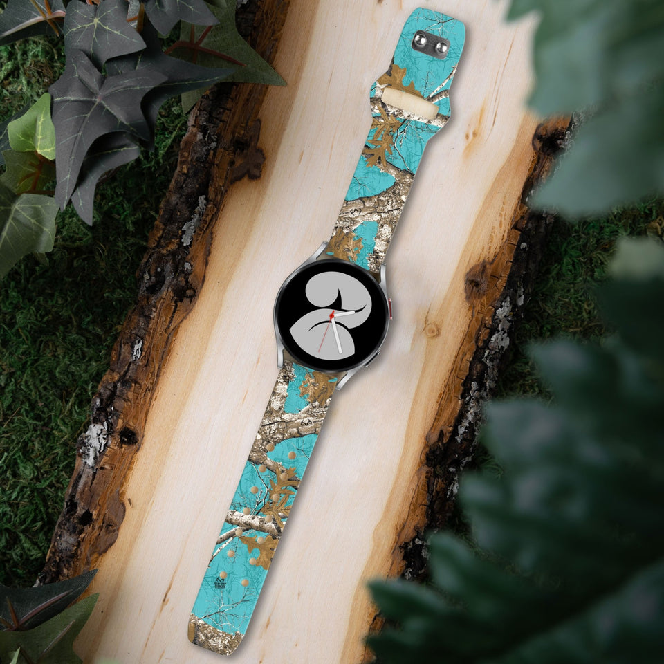 Realtree Edge HD Watchband for Samsung, Garmin, Fossil, and More for Samsung, Garmin, Fossil, and More - Wear with style