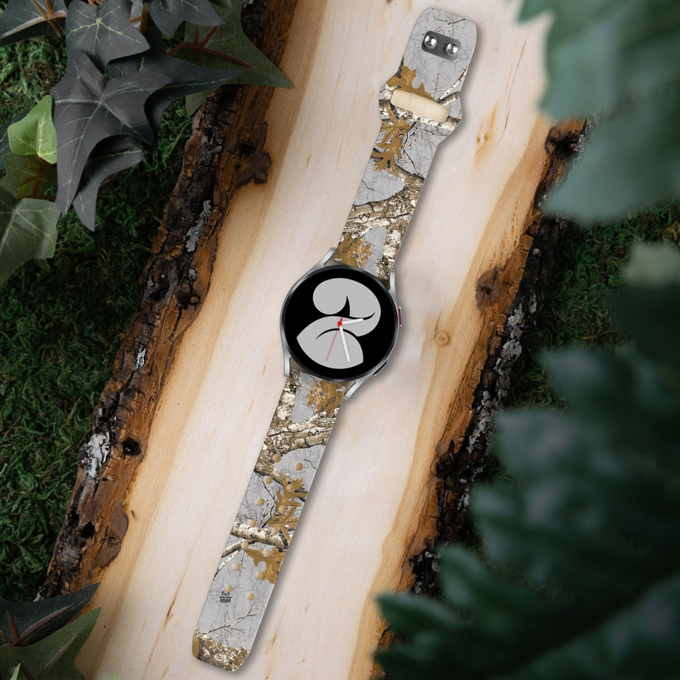 Realtree Edge HD Watchband for Samsung, Garmin, Fossil, and More for Samsung, Garmin, Fossil, and More - Wear with style