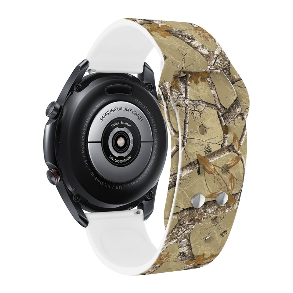 Realtree Edge HD Watchband for Samsung, Garmin, Fossil, and More for Samsung, Garmin, Fossil, and More - Wear with style