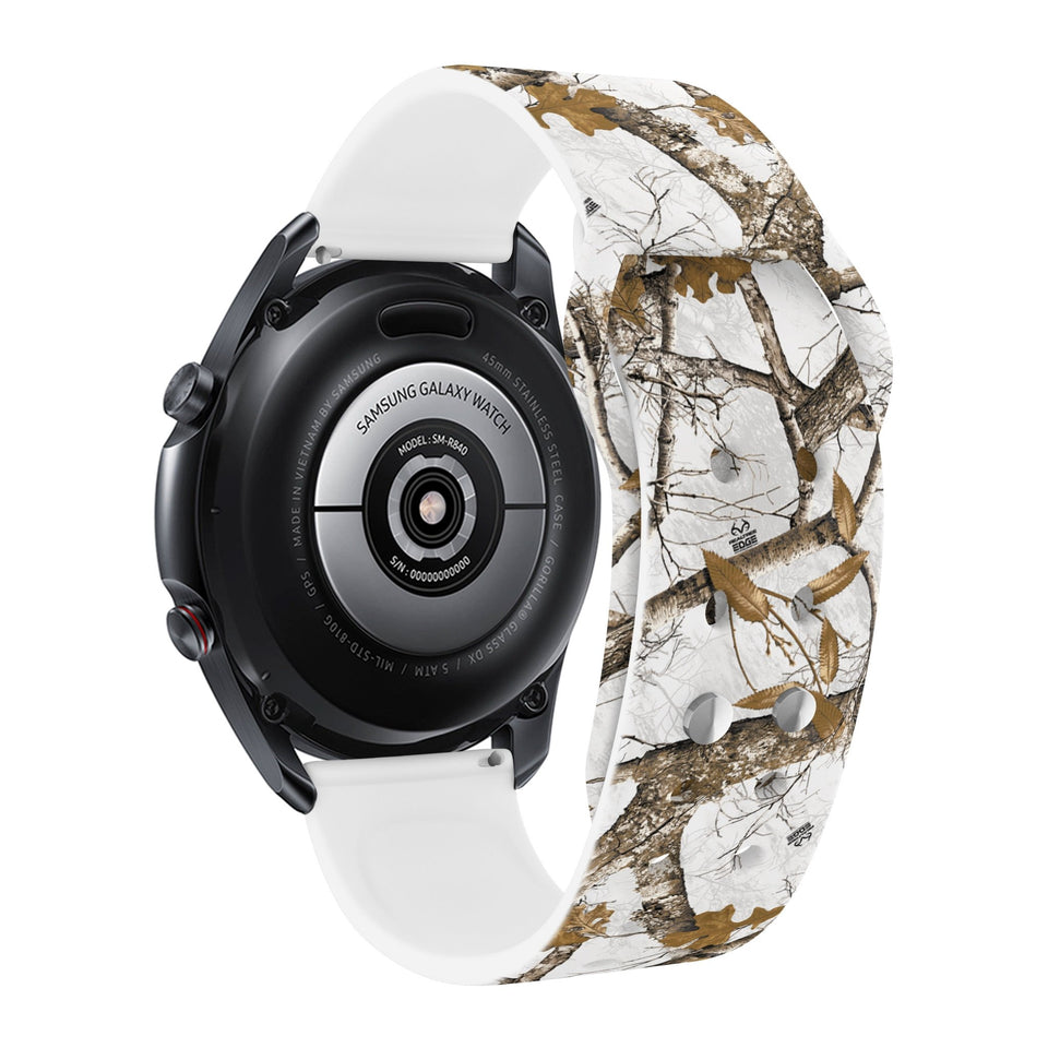 Realtree Edge HD Watchband for Samsung, Garmin, Fossil, and More for Samsung, Garmin, Fossil, and More - Wear with style