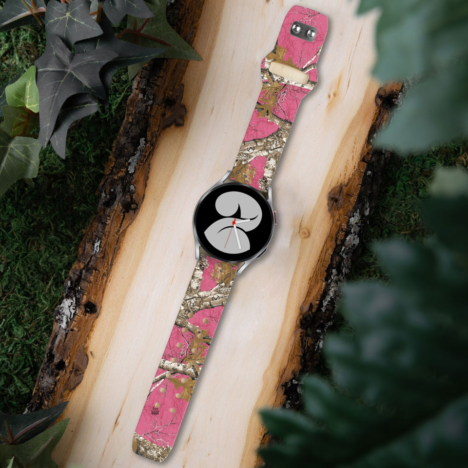 Realtree Edge HD Watchband for Samsung, Garmin, Fossil, and More for Samsung, Garmin, Fossil, and More - Wear with style