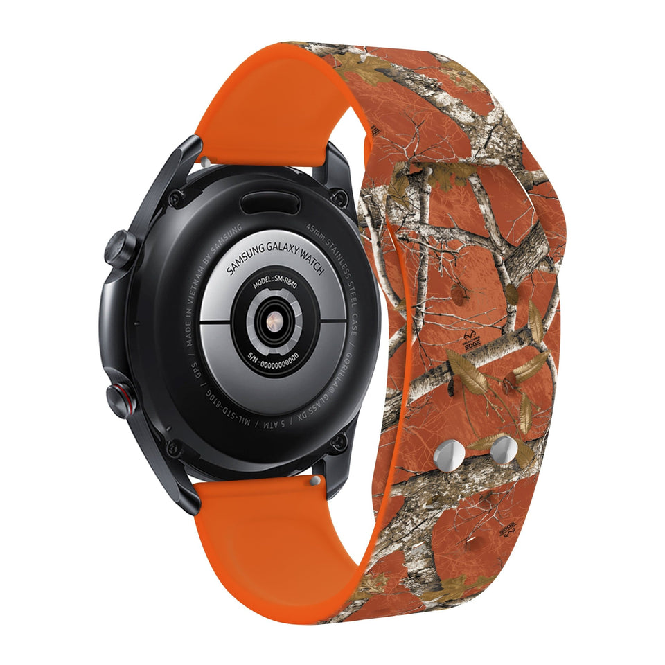 Realtree Edge HD Watchband for Samsung, Garmin, Fossil, and More for Samsung, Garmin, Fossil, and More - Wear with style